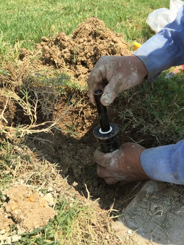 Garden Sprinkler Repair